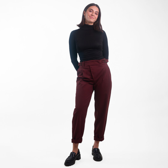 LE Pantalon Ceinture – Patron Pochette