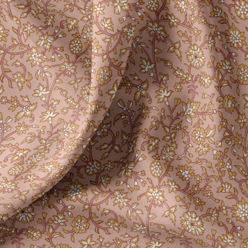 Cretonne imprimé style indien