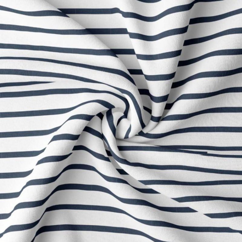 Jersey breton blanc marine