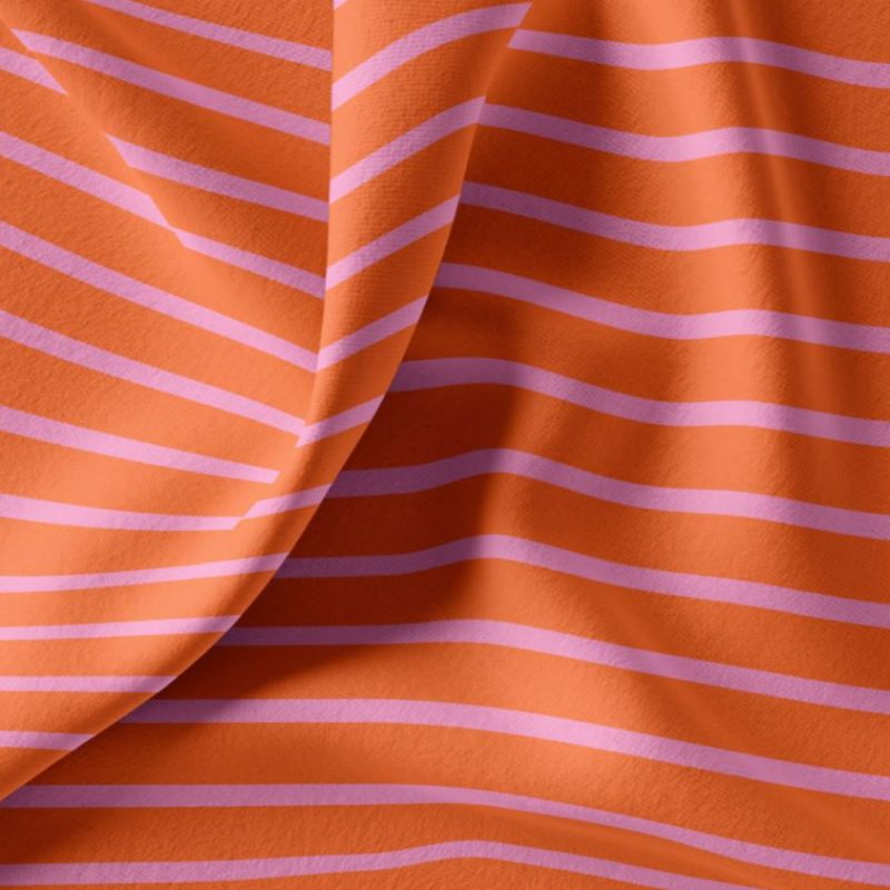 Jersey breton orange rose