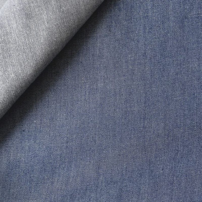 Chambray bleu denim intemporel