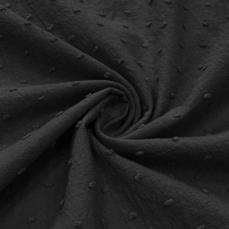 Plumetis uni noir