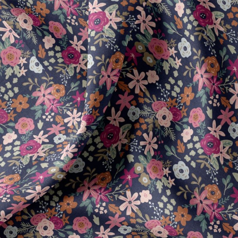 Cretonne Fleurs Du Jardin