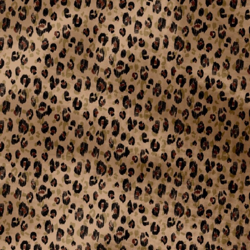 Double Gaze Léopard Beige Noir