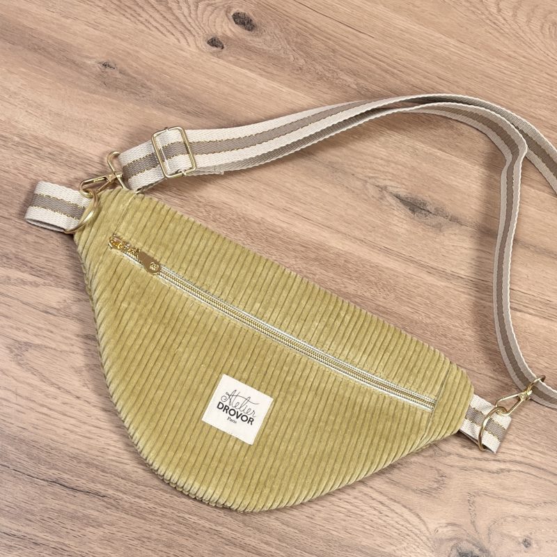 Sangle coton 3 bandes lurex 30mm